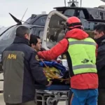 Dieron detalles de cómo fue el rescate del turista en el Cerro López tras la avalancha