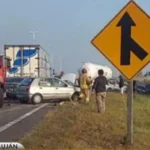 Grave choque en cadena en Luján: al menos ocho heridos