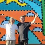 Nuevo mural en la Terminal de Ómnibus de Victoria Raul Alfonsín