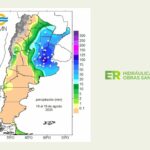 La provincia de Entre Ríos superó los valores históricos de precipitaciones en agosto