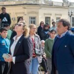 Acto en homenaje al General José de San Martín en Plaza San Martín