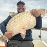 Pescadores capturaron una carpa gigante: “Sentimos un pique muy monstruoso”