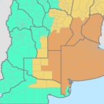 Rige el alerta naranja para este sábado por tormentas fuertes para toda Entre Ríos