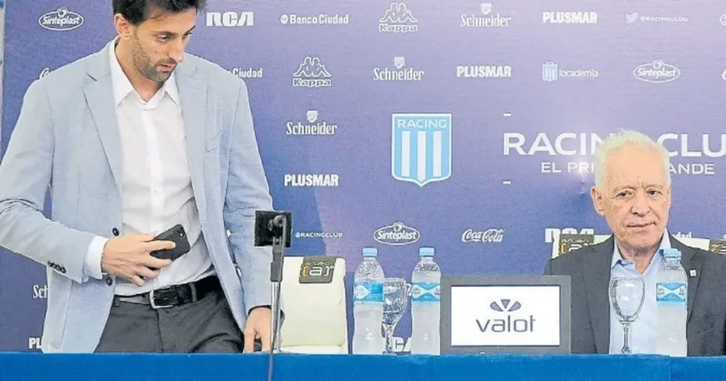 ¿Palo para Milito? El agradecimiento de Víctor Blanco al plantel y al cuerpo técnico de Racing Deportes