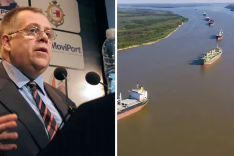 Entre Ríos y la Hidrovía: “El dragado es la posibilidad del transporte fluvial que impacta en la economía»