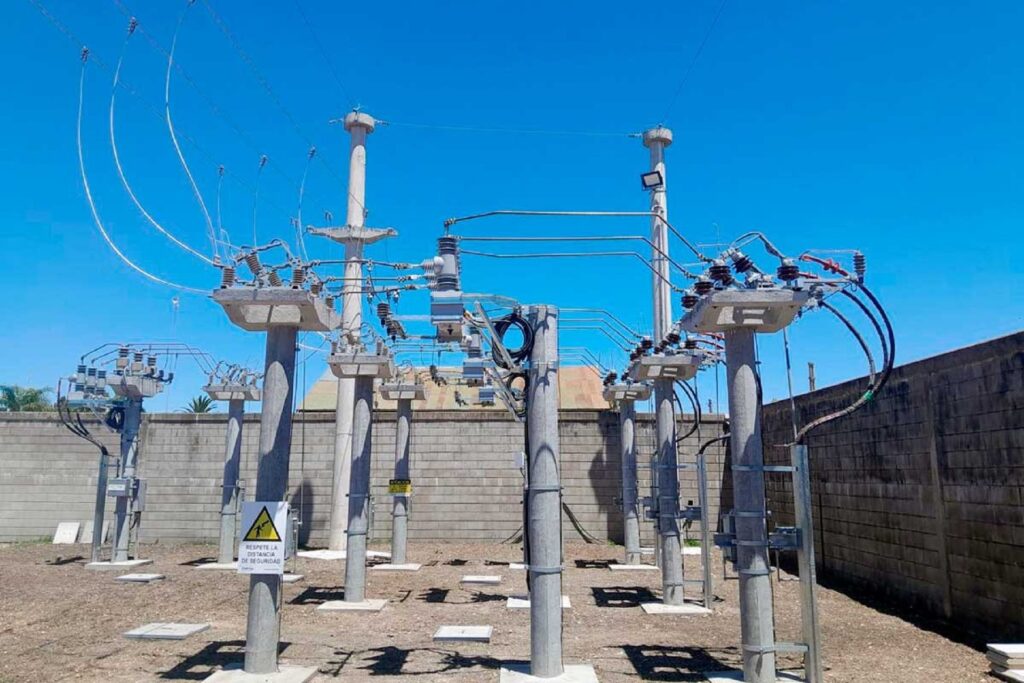 Enersa puso en servicio una nueva Subestación Transformadora de María Grande Ciudad
