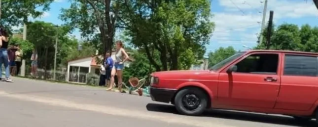 San José: murió la joven ciclista embestida por un auto Policiales