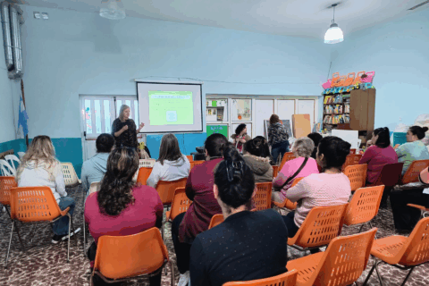 Familias entrerrianas participaron de talleres para fortalecer vínculos y cuidados en la primera infancia