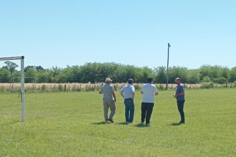 La provincia acompaña obras en el Club Atlético Aldea Asunción