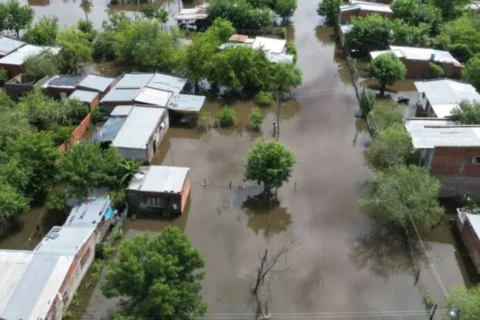 Corrientes: San Luis del Palmar en emergencia por un temporal sin precedentes