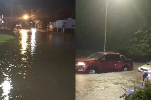 Llovieron 120 mm en una ciudad entrerriana y hubo severas consecuencias