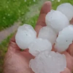 Una importante granizada afectó a localidades de Entre Ríos