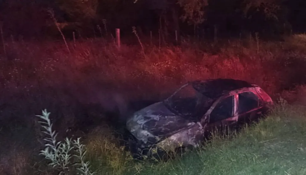 Misterio en Entre Ríos: le robaron el auto y lo hallaron totalmente incendiado Policiales