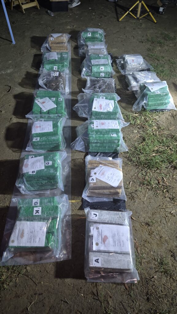 Secuestraron un cargamento de marihuana en la zona del Parque Costero de Paraná Policiales