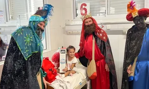 Los Reyes Magos sorprendieron a los chicos en el hospital San Roque: las conmovedoras historias