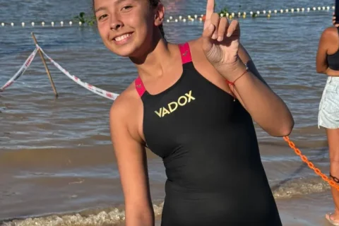 Miranda Lescano Doce, la joven de 13 años que apunta a ganar la Maratón Paraná–Santa Fe