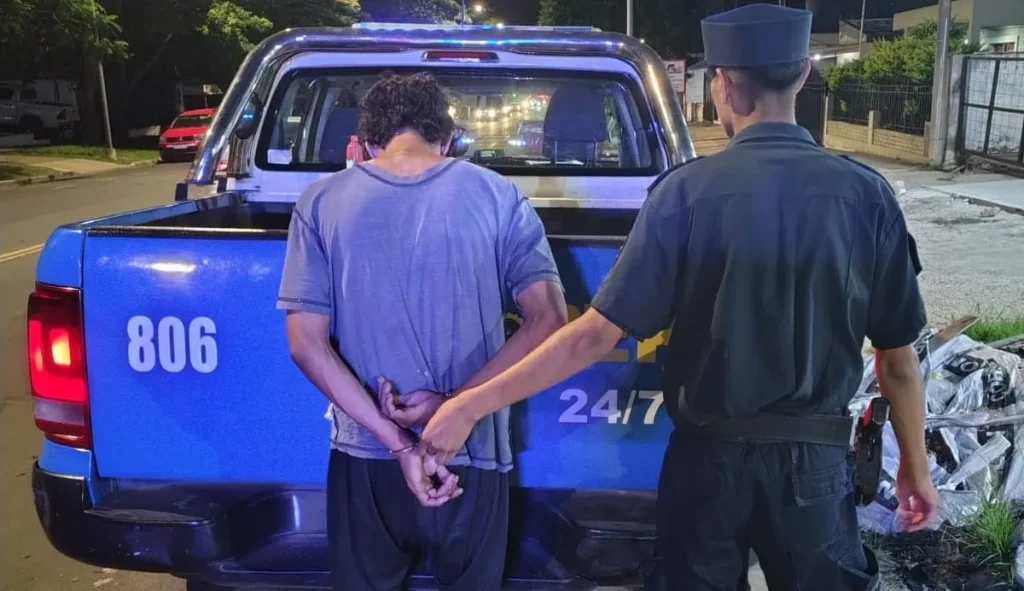 Cayó el “Ladrón de Año Nuevo” en Paraná: mirá lo que había robado Policiales