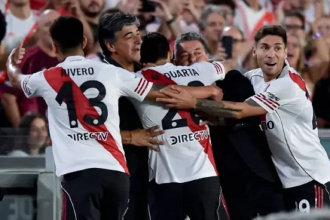 River le ganó a Banfield en la despedida de Marcelo Gallardo