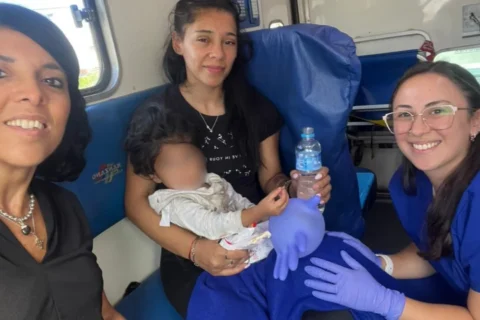 Apareció con vida Esmeralda y es atendida en el hospital