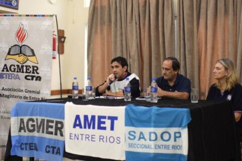 El Frente Gremial Docente apuesta al diálogo, pero advierte que “el conflicto agudiza mucho más”