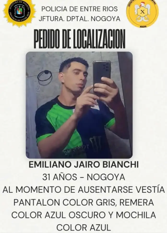 Misterio en Entre Ríos: iba a trabajar “a dedo” y nunca llegó Policiales