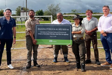 Entre Ríos recuperó el acceso público al río Uruguay en Colonia Elía y pone en valor el Parque Provincial Islas y Canales Verdes