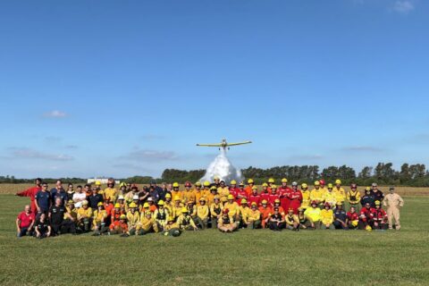 Entre Ríos fortalece la respuesta ante incendios forestales con capacitación en combate aéreo