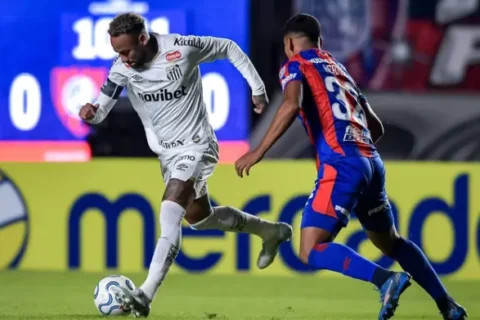 San Lorenzo empató de local con el Santos de Neymar