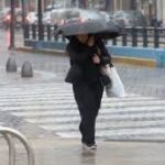 Defensa Civil emitió una alerta por lluvias y vientos intensos en gran parte del territorio provincial