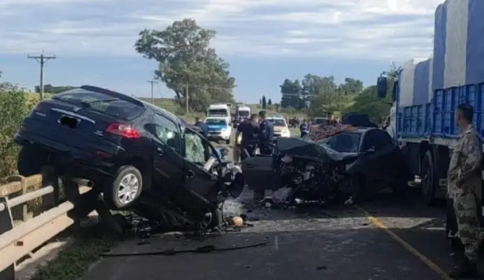 Revelaron la identidad de la mujer que murió en el choque frontal de la Ruta 11 Policiales