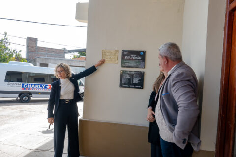 En la vieja terminal de ómnibus quedó inaugurado el edificio Eva Perón