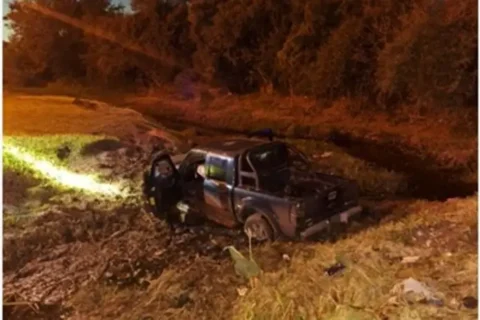 Tres adolescentes resultaron heridos tras el vuelco de una camioneta en Villaguay