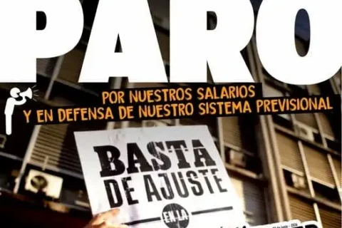 Agmer anunció paro docente en Entre Ríos