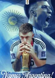 Lisandro Martínez celebró su convocatoria al Mundial con una historia en Instagram