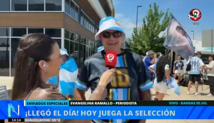 Furor por la Selección en Kansas City: así se vive la previa del debut por la pantalla de Canal 9 Litoral Deportes