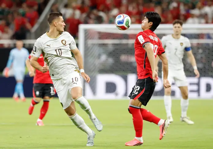 Corea del Sur derrotó a República Checa en su debut en el Grupo A de la Copa del Mundo Deportes