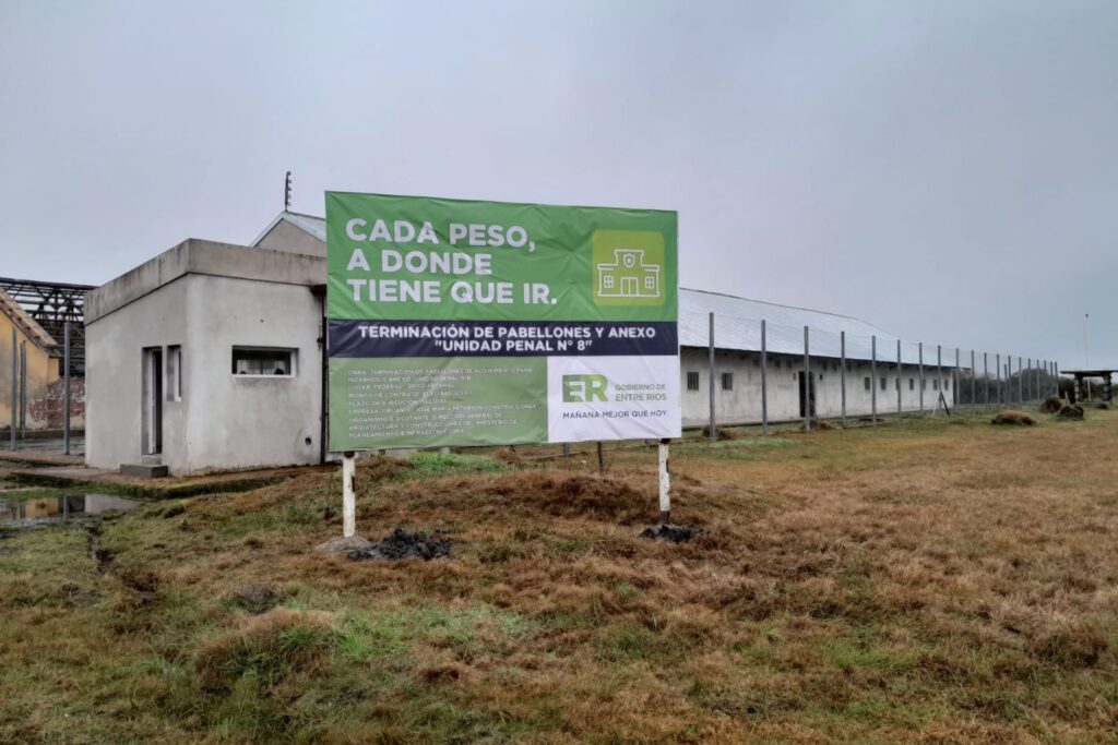 Comenzaron obras de ampliación y refuncionalización en la Unidad Penal Nº 8 de Federal Cazanoticias