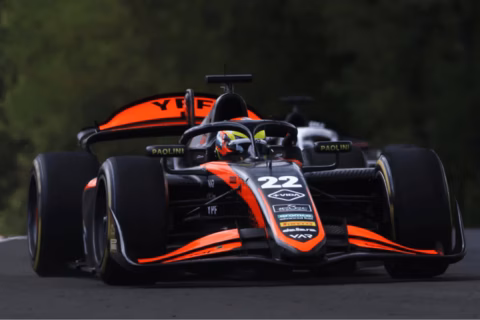 Fórmula 2: Varrone remontó hasta el undécimo lugar, pero no le alcanzó para sumar en la carrera sprint del GP de Hungría