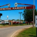 Colocaron la señalética que advierte por un radar en el ingreso a General Ramírez