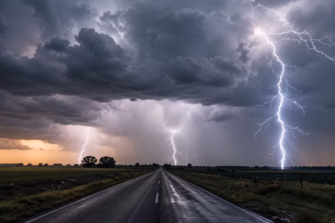 Alerta meteorológico: rige alerta naranja por tormentas severas, granizo y ráfagas en el AMBA y varias provincias