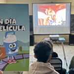 El Programa Un Día de Película llevó el cine a Sir Leonard en el departamento La Paz