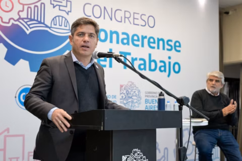 Kicillof busca reforzar su proyección nacional: encabezará un acto de la CGT en Chaco y se reunirá con dirigentes y empresarios