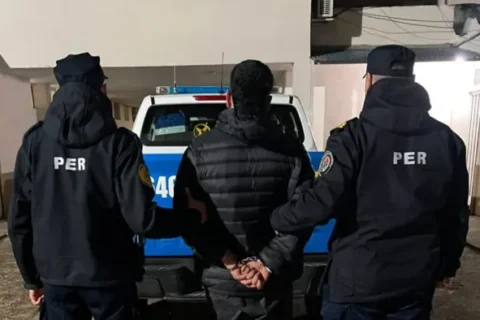 Entrerriano le disparó a un ciclista y luego se entregó a la Policía