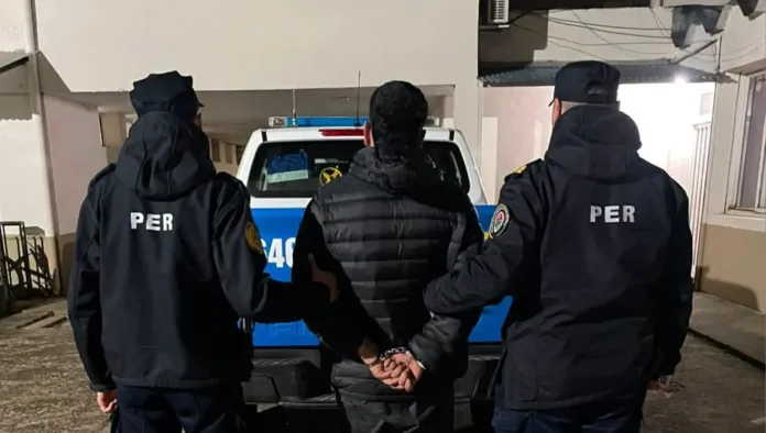 Entrerriano le disparó a un ciclista y luego se entregó a la Policía Policiales