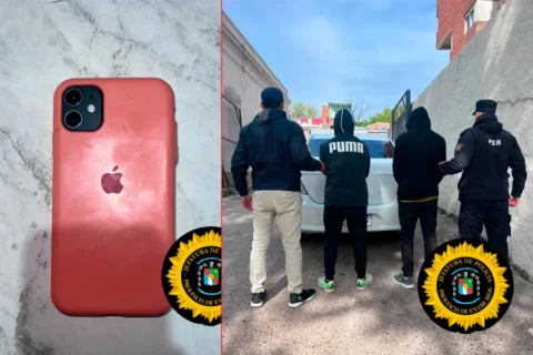Estafas con transferencias falsas: detuvieron a dos hombres y secuestraron un auto